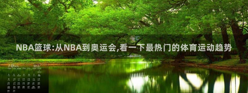 关键词：NBA篮球:从NBA到奥运会,看一下最热门的体育运动趋势